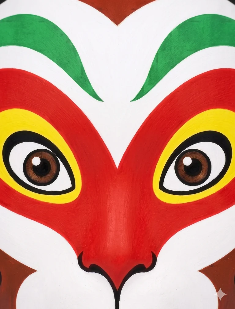 Sun Wukong, the Monkey King, and his 火眼金睛 — the fiery eyes with golden pupils that see through every illusion